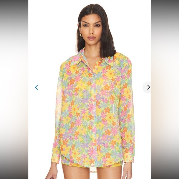 NWT LOVER & FRIENDS GROOVY DELIGHT TOP - Picture 2 of 3